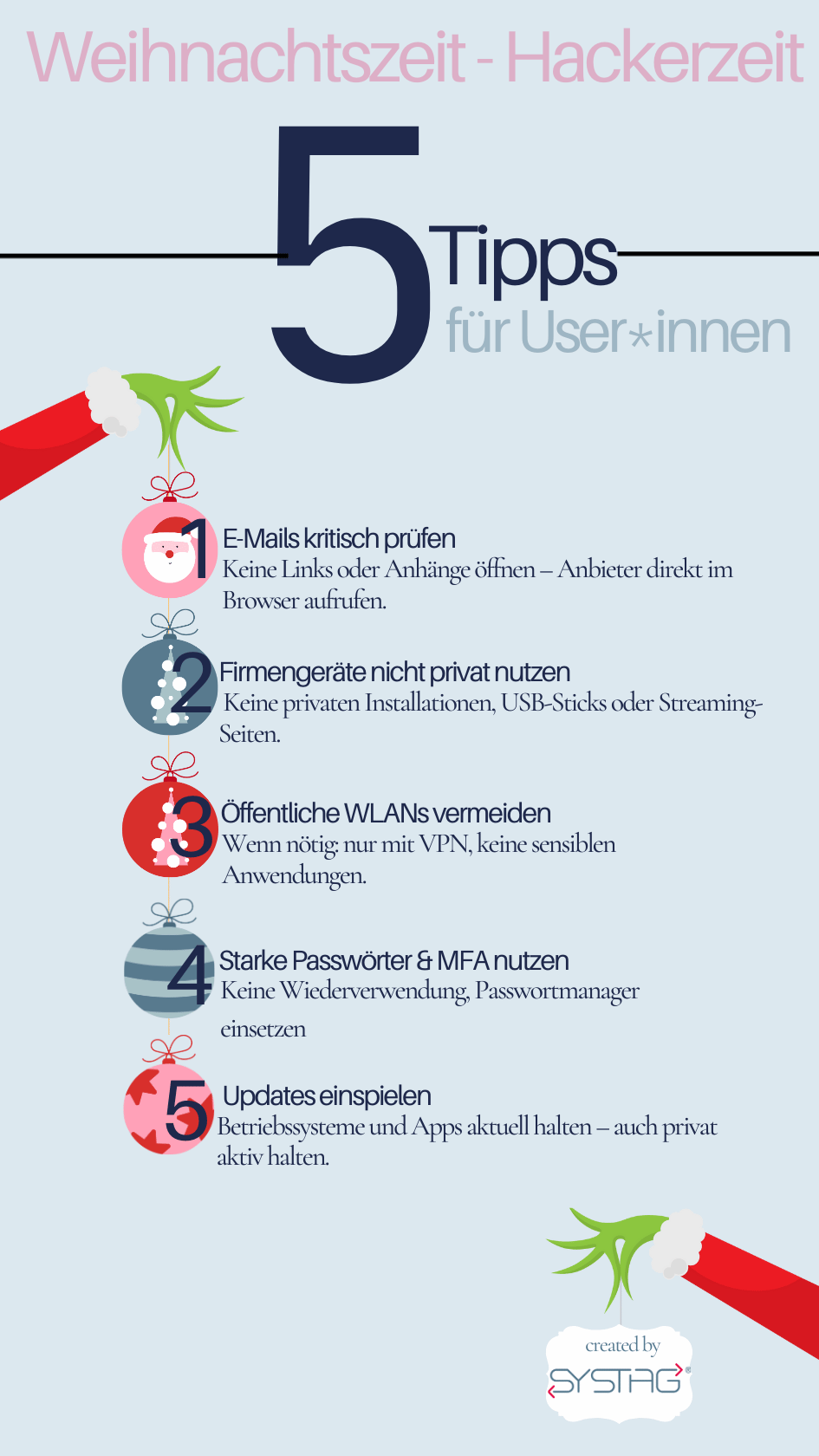 Hackerzeit_Weihnachtszeit_TippsfürITUser Hackerzeit - Weihnachtszeit: Tipps für User