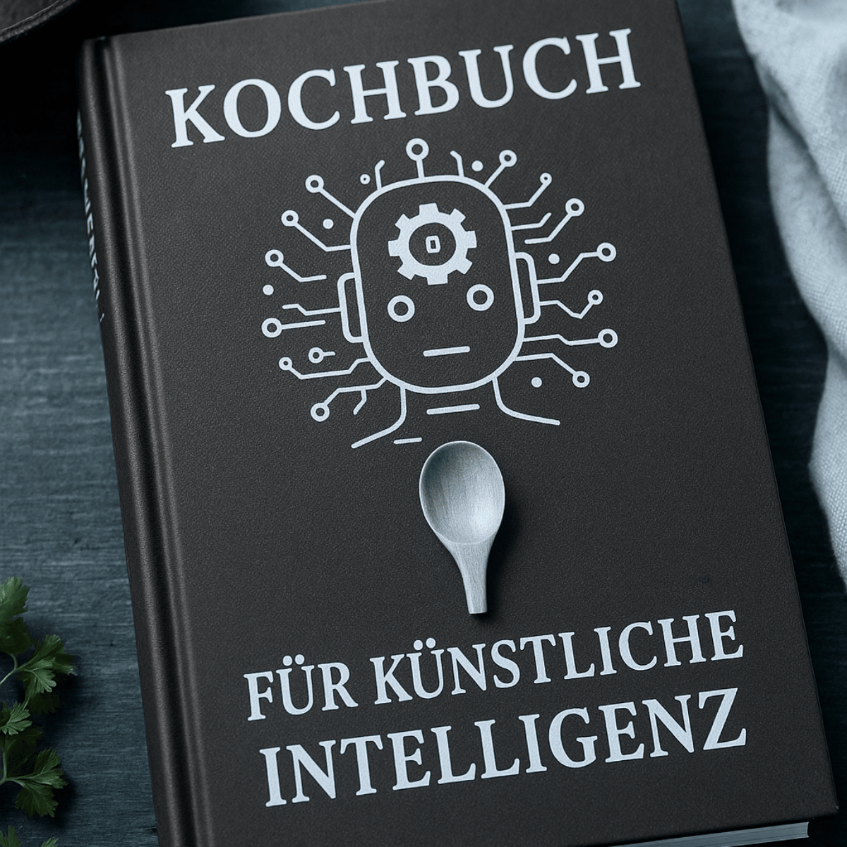 KI-Beratung, Bild von einem Kochbuch für Künstliche Intelligenz